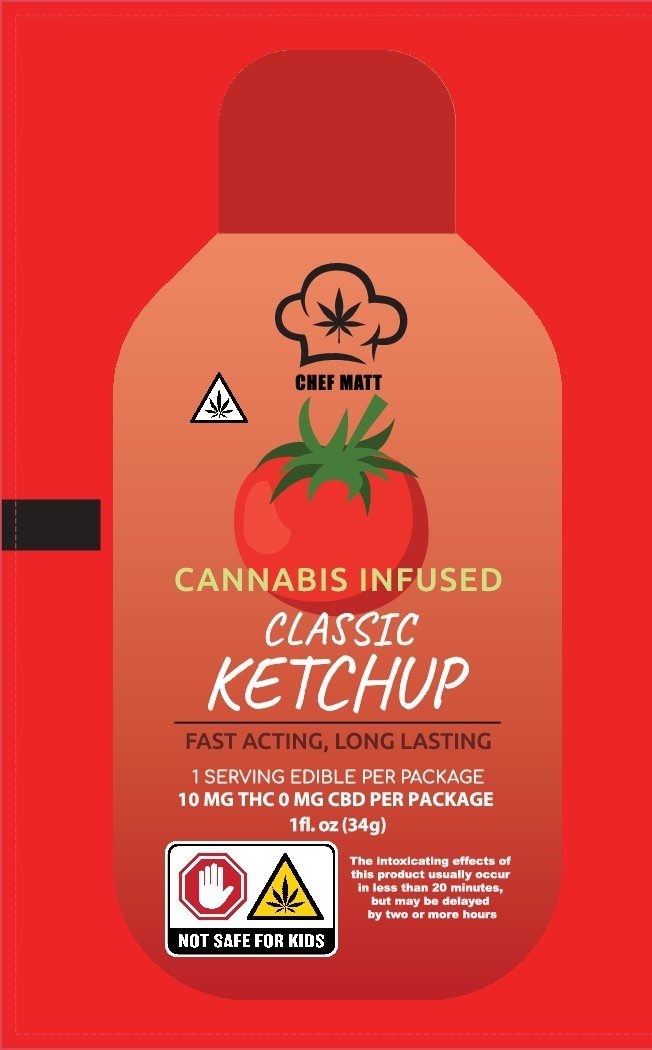 Photograph of product: Classic Ketchup | 10mg Dipping Sauce