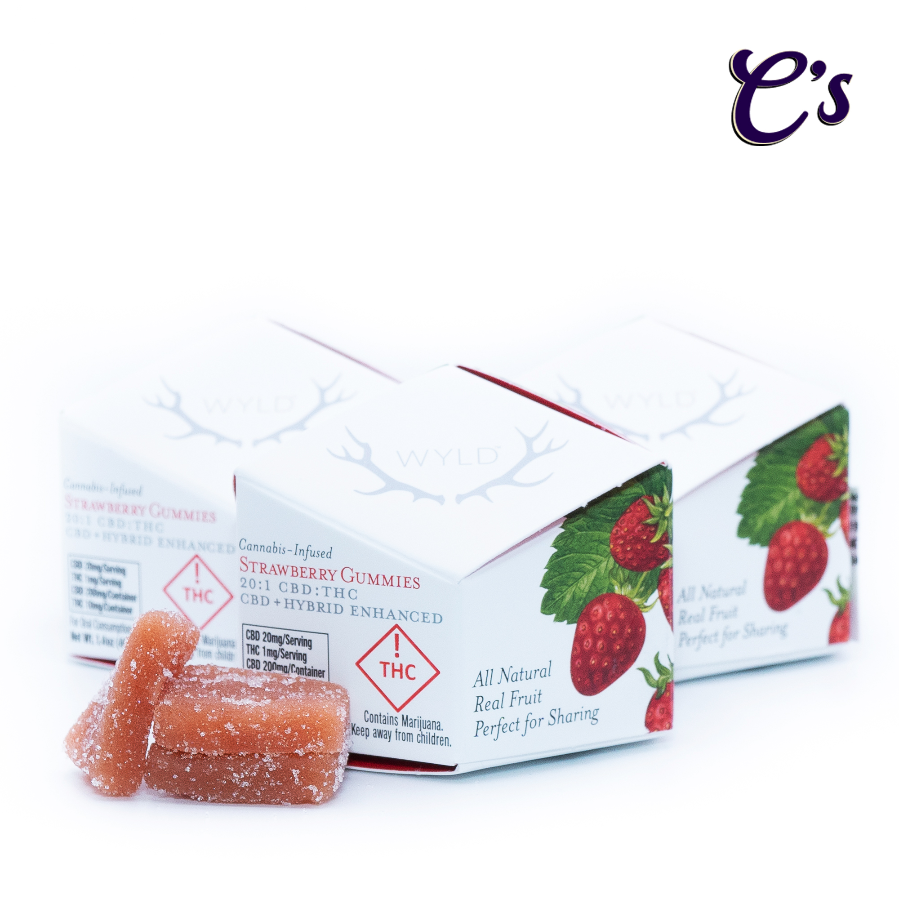 Photograph of product: Gummie (CBD 20:1) Strawberry 20mg