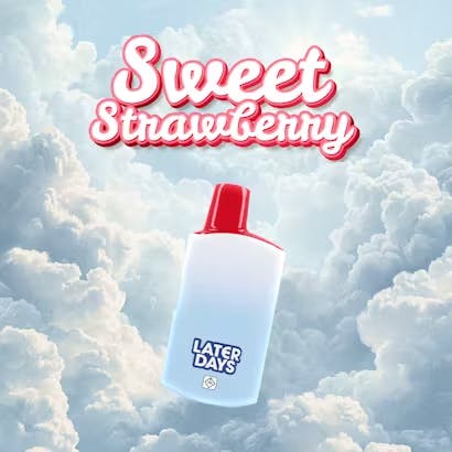 Photograph of product: Sweet Strawberry Disposable Vape | 0.84g - 