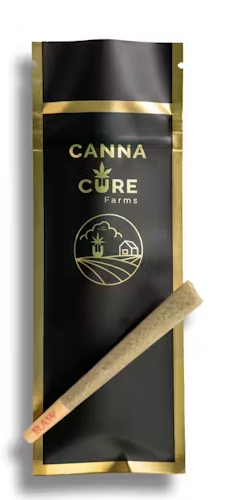 Photograph of product: Canna Cure Farms | 1g Pre-roll | Strawberry Runtz