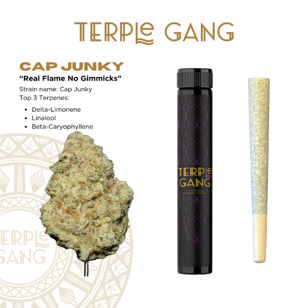 Photograph of product: 1g | Cap Junky | Pre-Roll