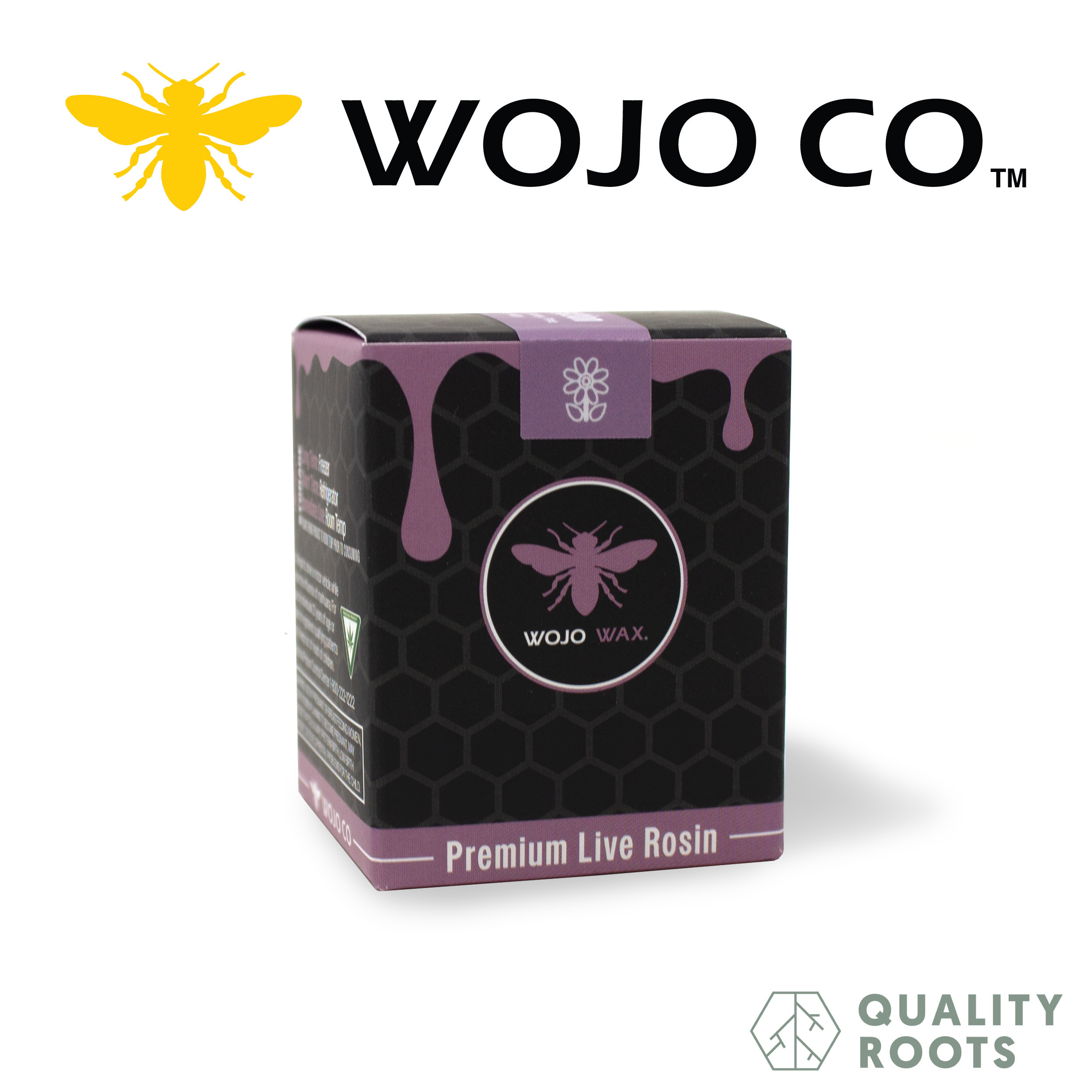Photograph of product: Wojo - Berry Blackout Live Rosin 1g
