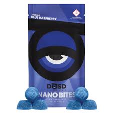 Photograph of product: Blue Raspberry Oui'd $30 Dosd Gummy