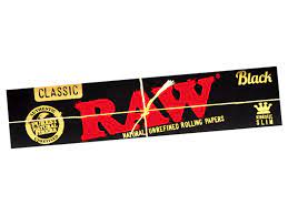 Photograph of product: Raw - Black King Slim - Regular