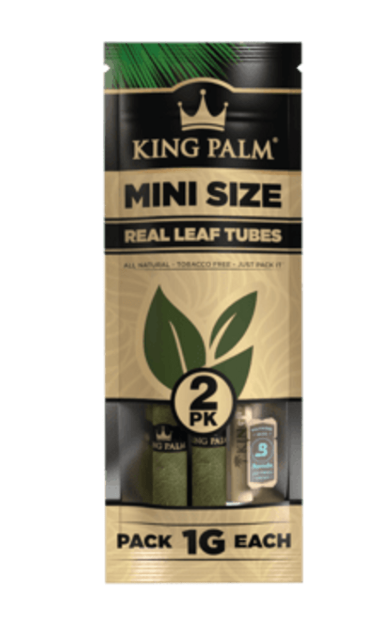 Photograph of product: King Palm Mini Leaf Rolls - Natural 2pk