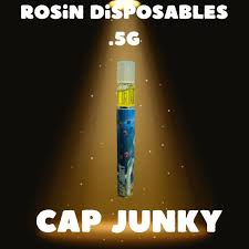 Photograph of product: Uniq Pressure Live Rosin Disposable- Cap Junky