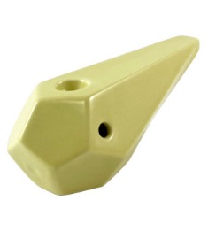 Photograph of product: BRNT Designs Prism Ceramic Hand Pipe (Pastel Sun)
