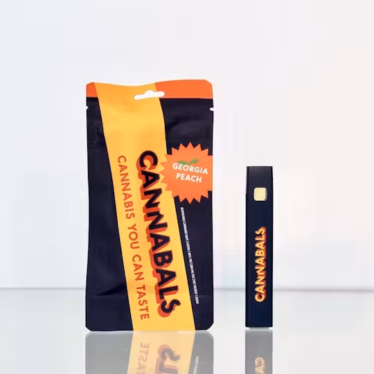 Photograph of product: Georgia Peach | Disposable | 1g