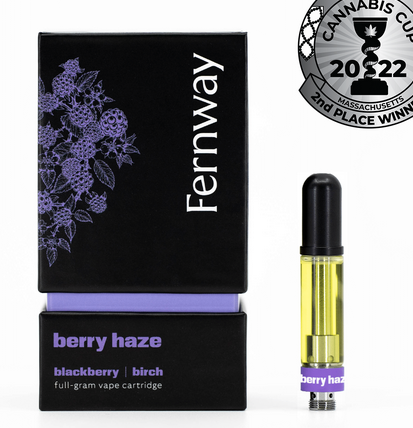 Photograph of product: Fernway - Berry Haze 1g Vape Cart