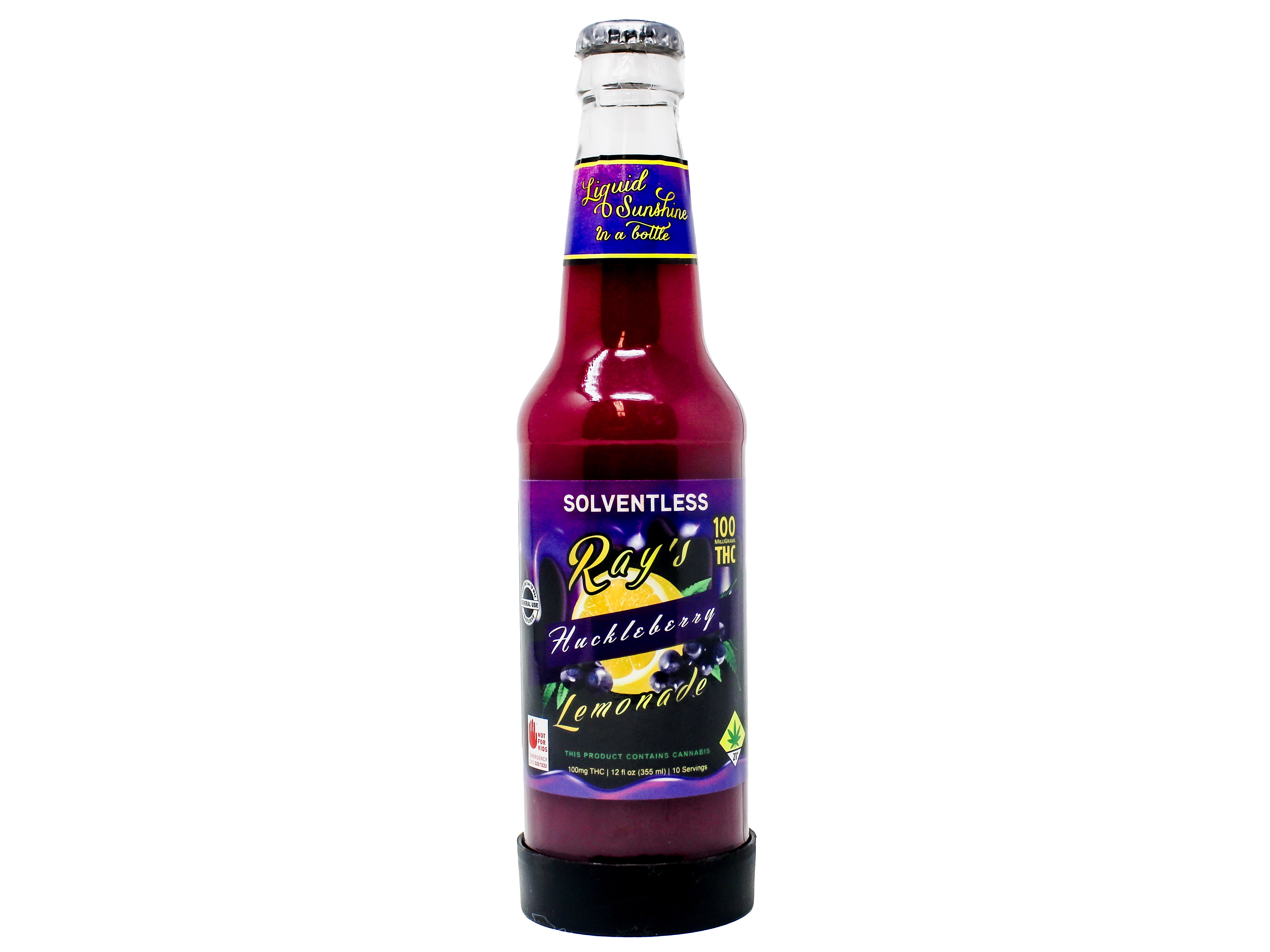 Photograph of product: DTP Huckleberry au chocolat Rosin Lemonade Hybrid 100mg 50211