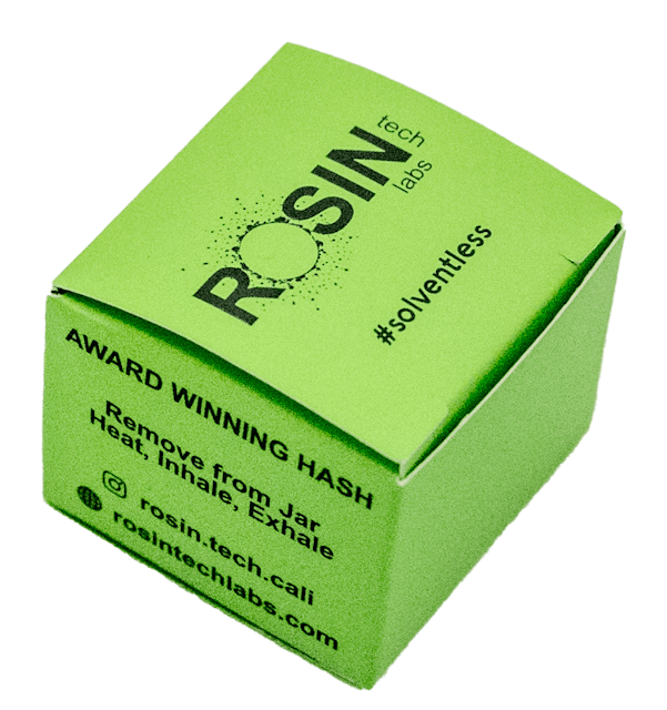 Photograph of product: Lemon Pucker 'Green Label' Cold Cure Rosin 1g - 