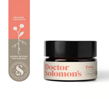 Photograph of product: Ease Balm 120mg (1:3 CBD/TH-oui) (Dr. Solomon's)