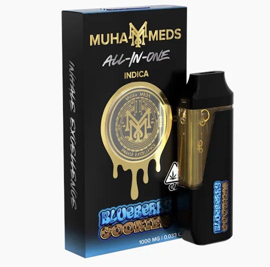 Photograph of product: Blueberry Cookies 1g Disposable - g