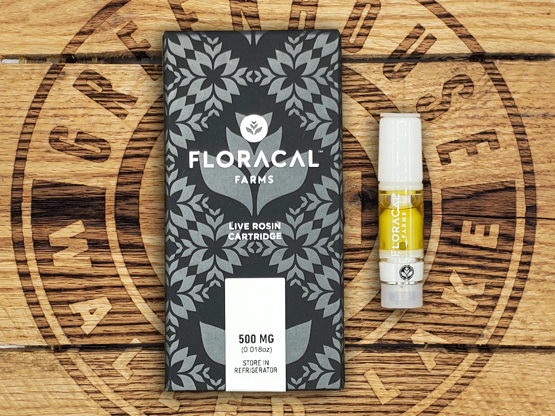 Photograph of product: FloraCal Farms | Watermelon Mimosa x Zoap | 0.5g Rosin Cart