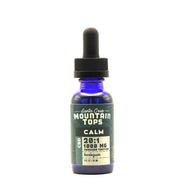 Photograph of product: Harlequin "Calm" (CBD) 20:1 CBD:TH-oui TINCTURE - Santa Cruz Mountain Tops