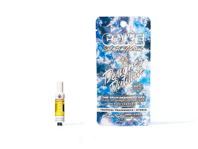 Photograph of product: Tropical Trainwreck | 1g Cartridge - 