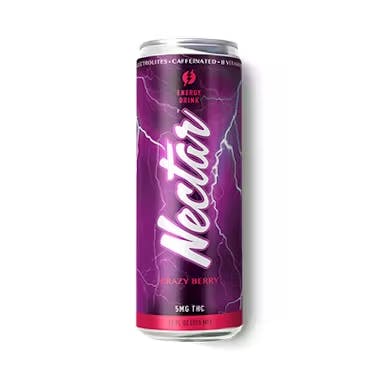 Photograph of product: Nectar Seltzer Crazy Berry Energy 5mg