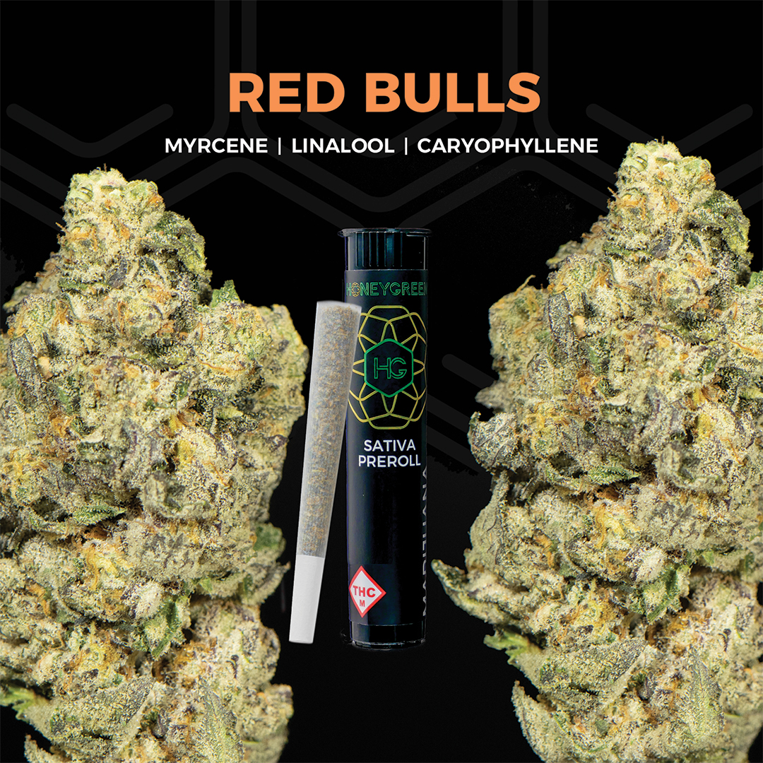 Photograph of product: Red Bulls Pre-Roll | 1g