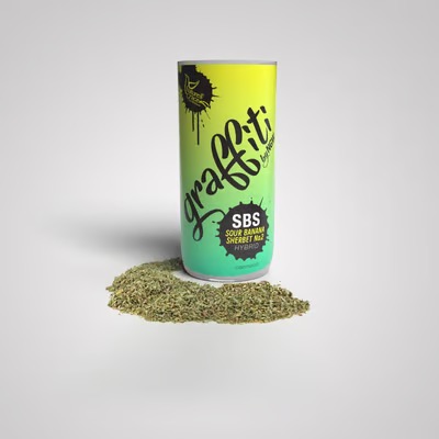 Photograph of product: NGW Graffiti | Shake | Sour Banana Sherbet #2 | 7g