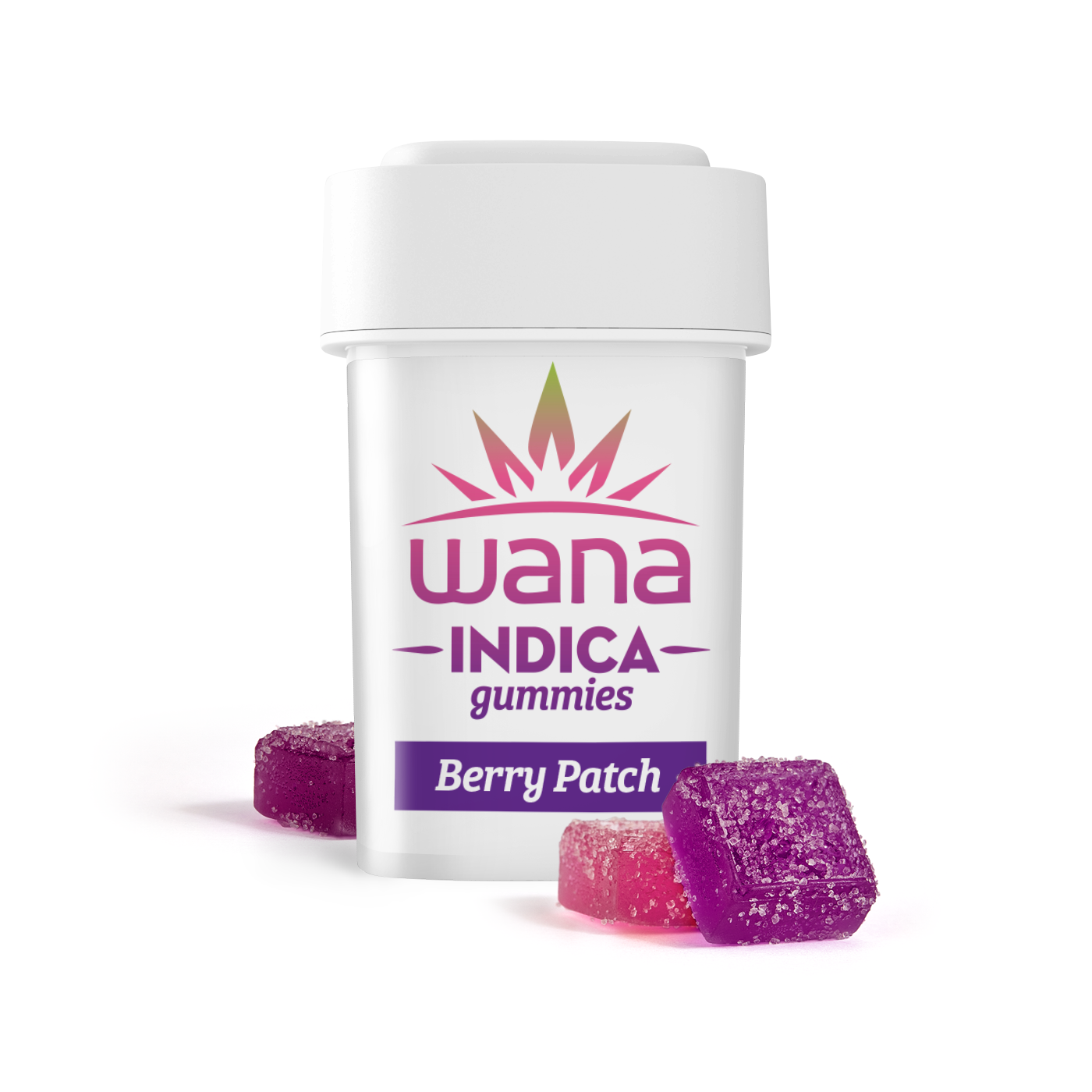 Photograph of Product: Classic Assorted Berry Patch Indica Gummies [20-Pack] | 100mg