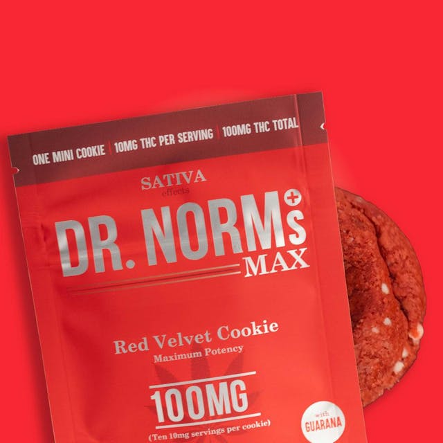 Photograph of product: Red Velvet Cookie | 100mg MAX