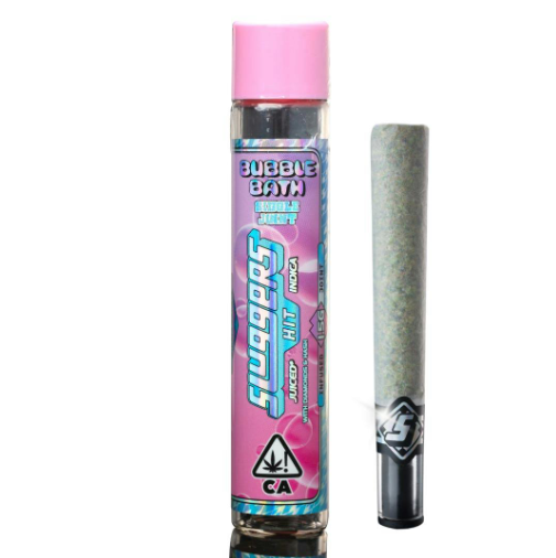 Photograph of product: Sluggers | Bubble Bath | Juiced | Infused Preroll | 1.5g