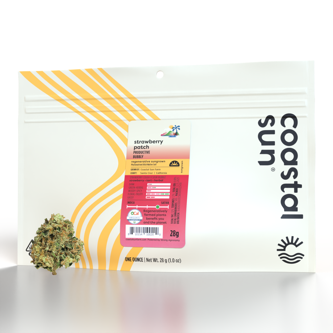 Photograph of product: Strawberry Patch Sungrown Flower 28g