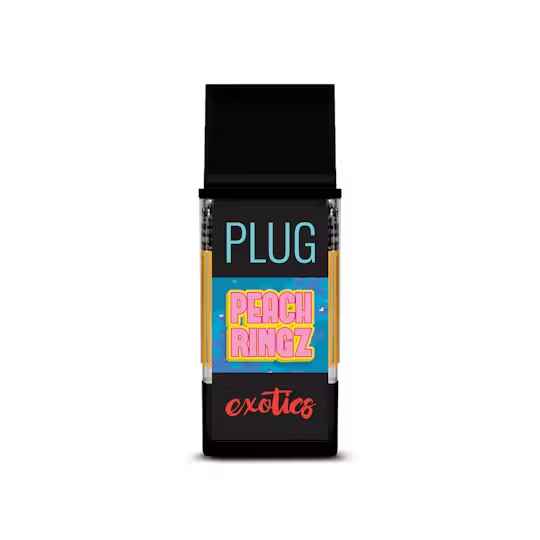 Photograph of product: PlugPlay: Peach Ringz Vape Pod