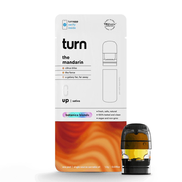 Photograph of product: The Mandarin Vape 1g - 