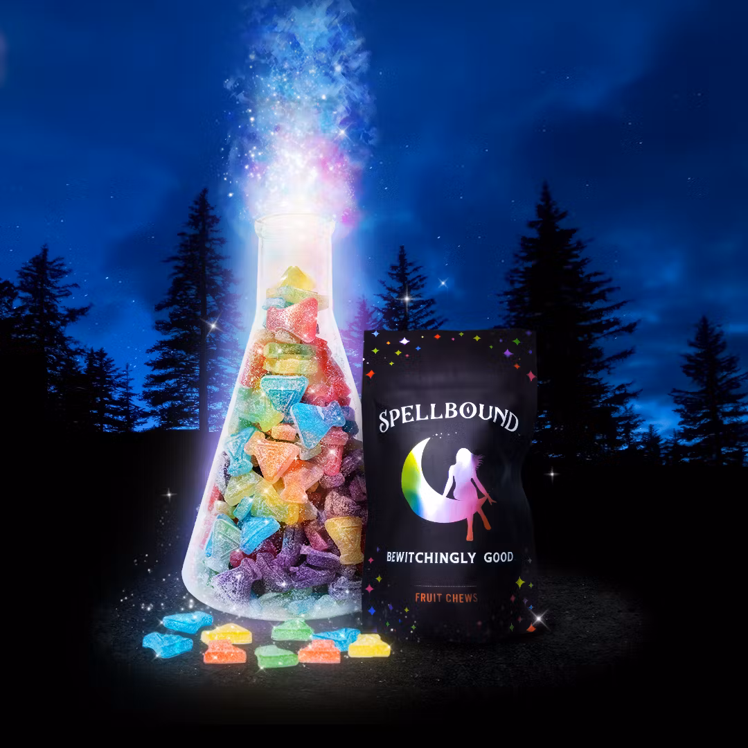 Photograph of product: Spellbound Variety Pack (H) - 100mg Soft Chews - Sanctuary Medicinals