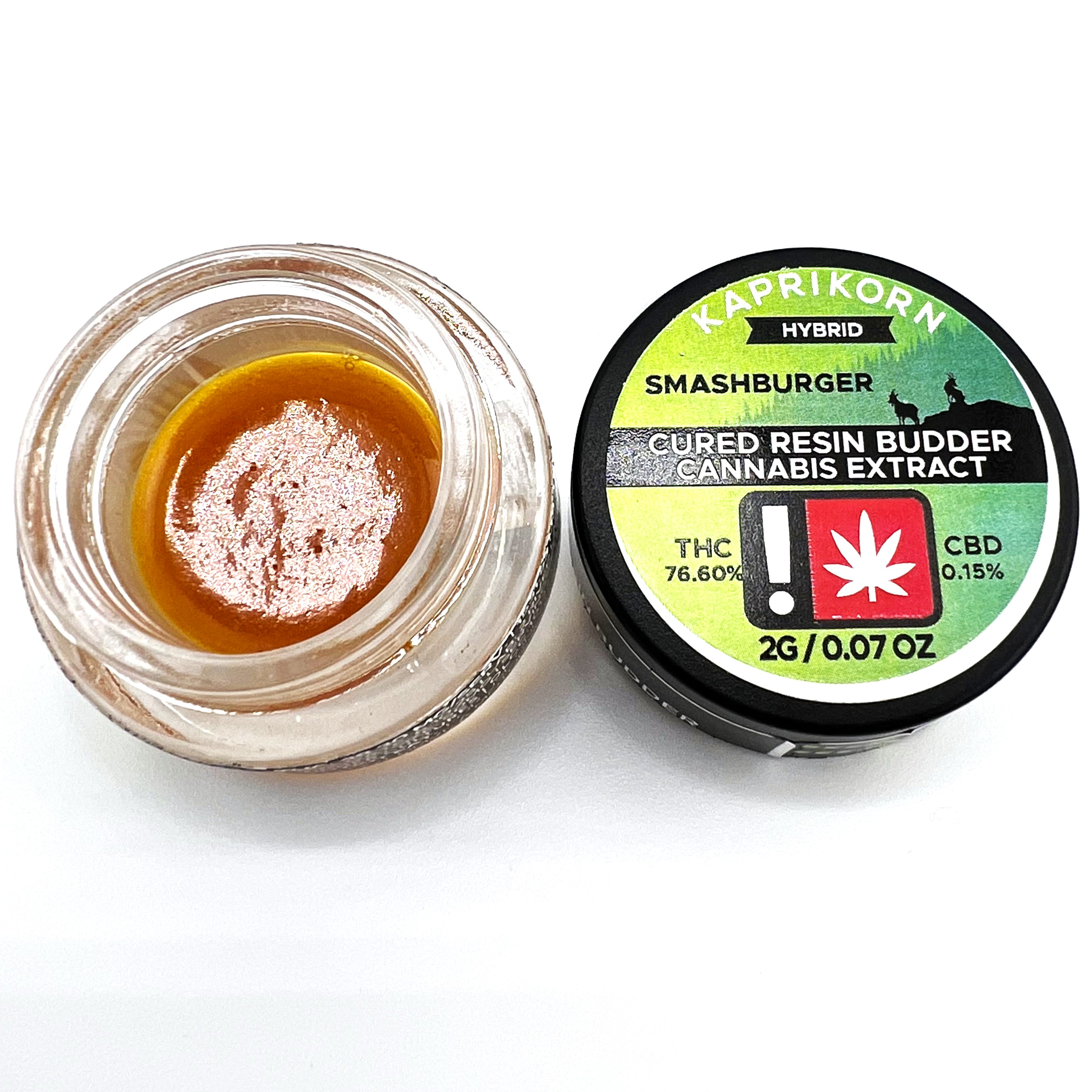 Photograph of product: Kaprikorn 2g Budder | Smash Burger