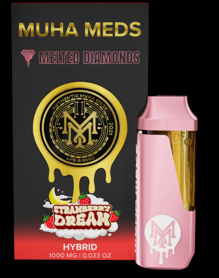 Photograph of product: MuhaMeds - Melted Diamonds Dispo - Strawberry Dream