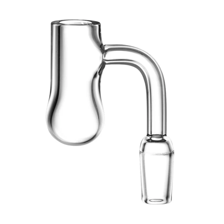 Photograph of product: Pulsar Round Bottom Deep Quartz Banger | 50mm Depth | 14mm M