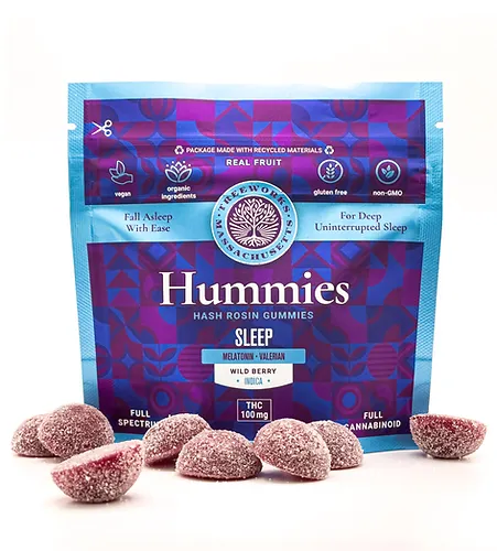 Photograph of product: Hummies - Sleep - Gummies - 100mg