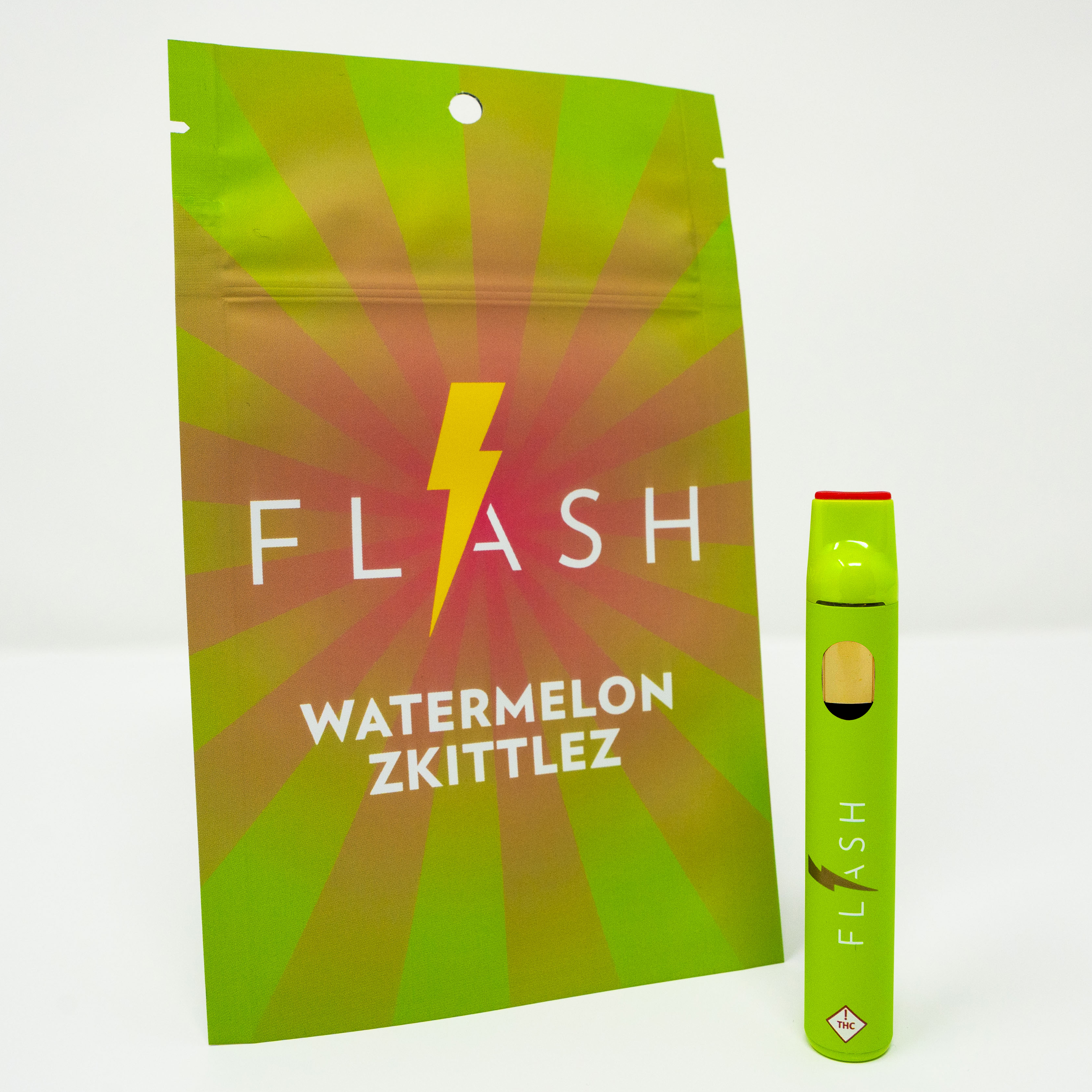 Photograph of product: Flash Watermelon Zkittlez Disposable