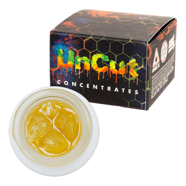 Photograph of product: Uncut Concentrates | Lemon Diesel | 1g Live Micro Diamonds And Sauce