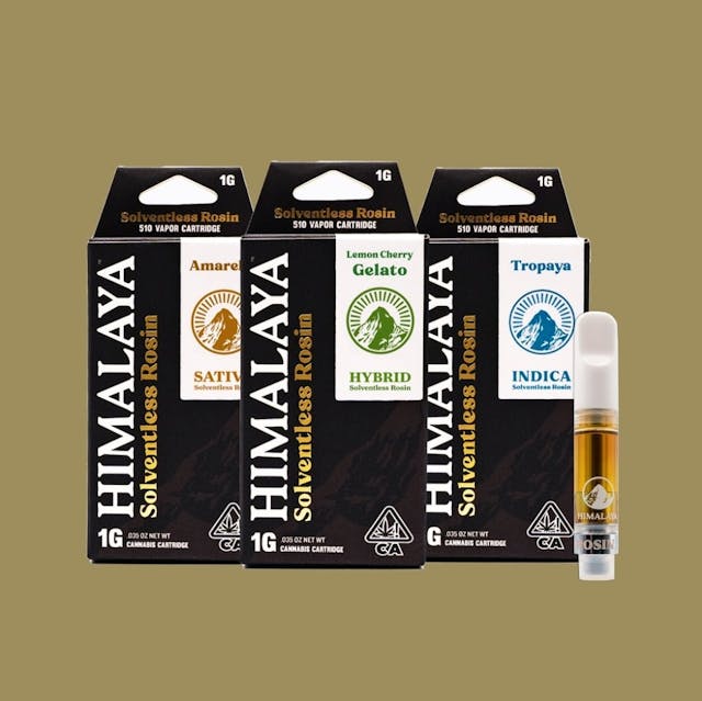 Photograph of product: Nam Wah Solventless Rosin Cart 1g - 