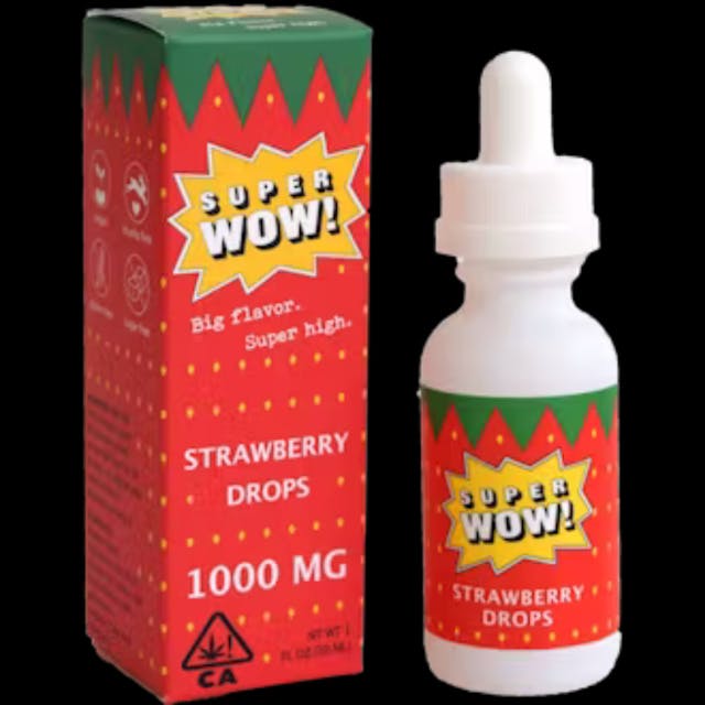 Photograph of product: SRW - Strawberry 1000mg Drops - 