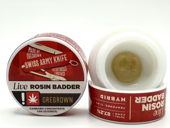 Photograph of product: Oregrown - SWISS ARMY KNIFE - Live Rosin - - H