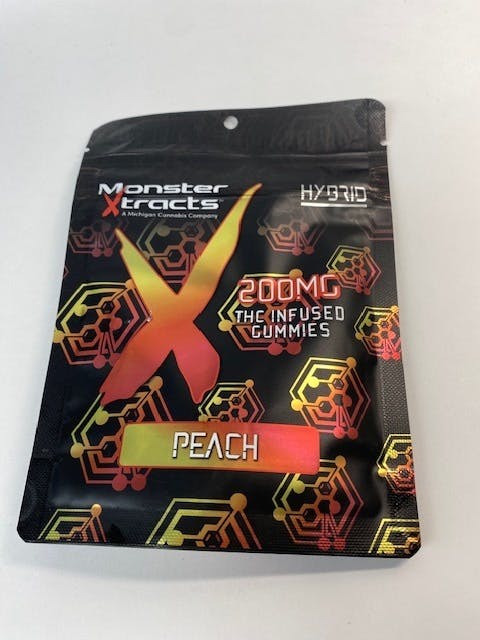 Photograph of product: Monster Xtracts | Peach | 200mg