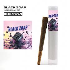 Photograph of product: Phat Panda Platinum Preroll Black Zoap