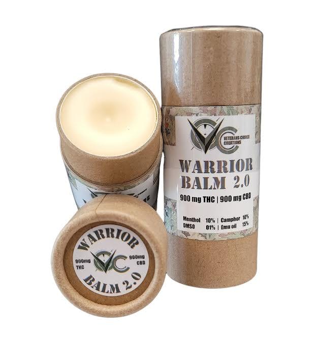 Photograph of Product: VETERANS CHOICE | WARRIOR BALM (TOPICAL) | 900MG