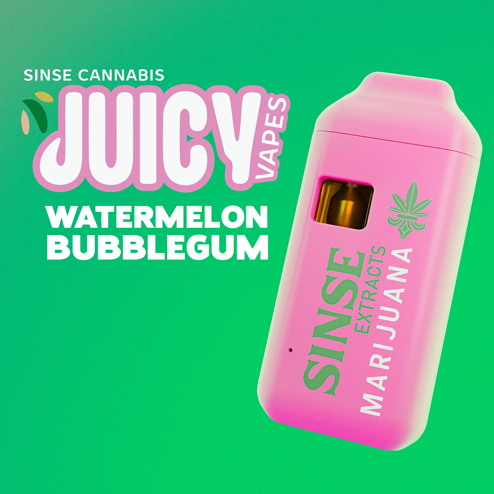 Photograph of product: Watermelon Bubblegum | Disposable
