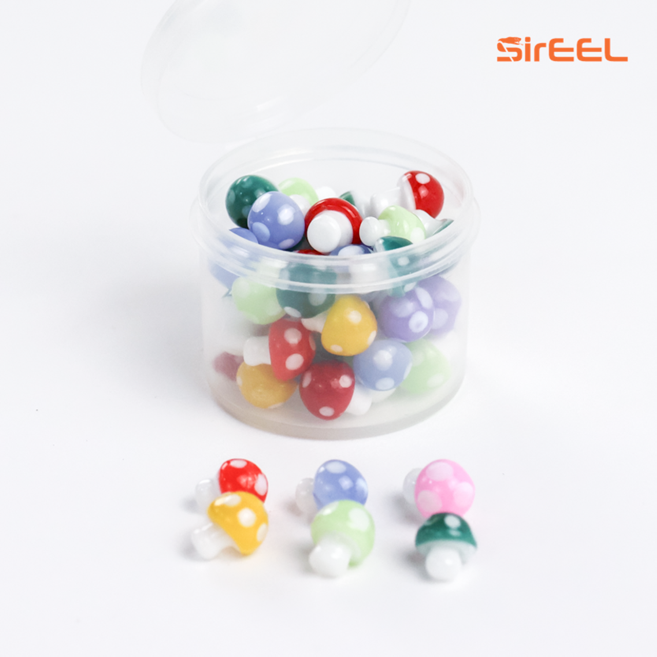 Photograph of product: SirEEL - 50pk Mushroom Terp Pearls 8mm, Assorted Fun-gi