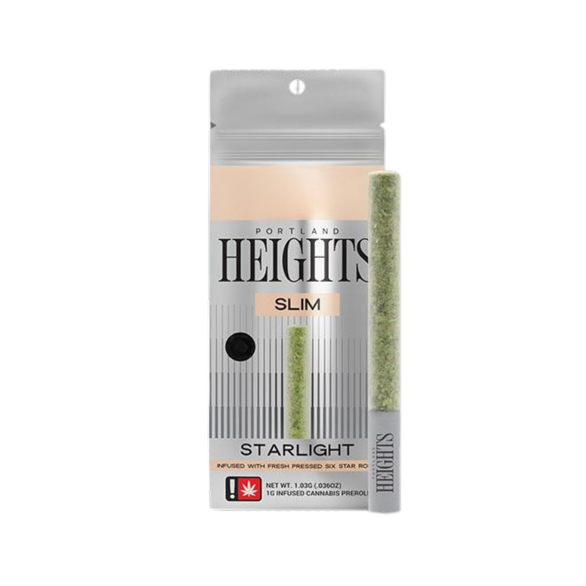Photograph of product: Portland Heights 2.22g CHOCOLATE HAZE Starlight Infused Blunt