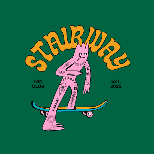 Photograph of product: Stairway Skater Tee