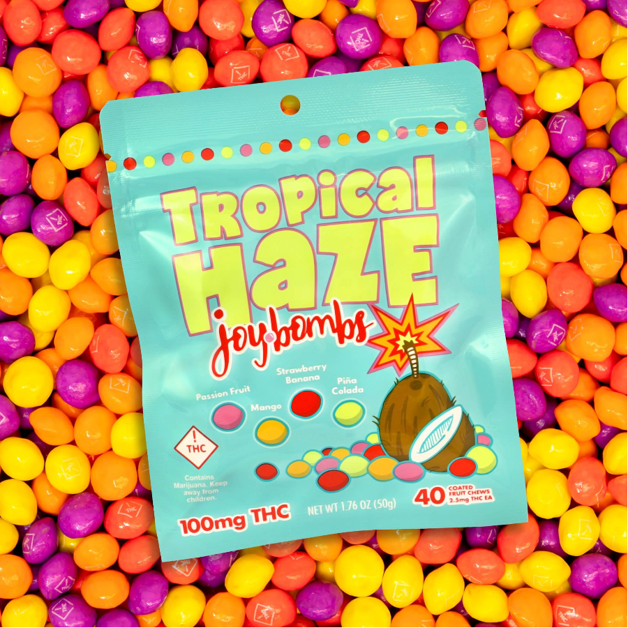 Photograph of product: Joybombs 100mg (H) Tropical Haze