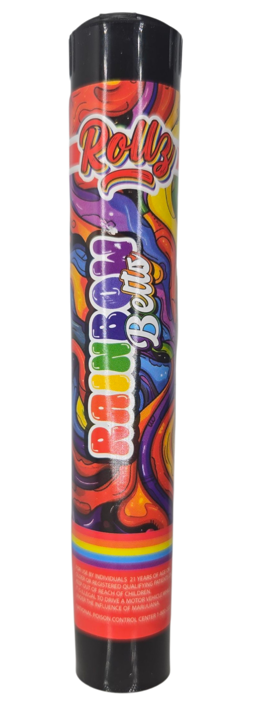 Photograph of product: Rainbow Belts | Preroll