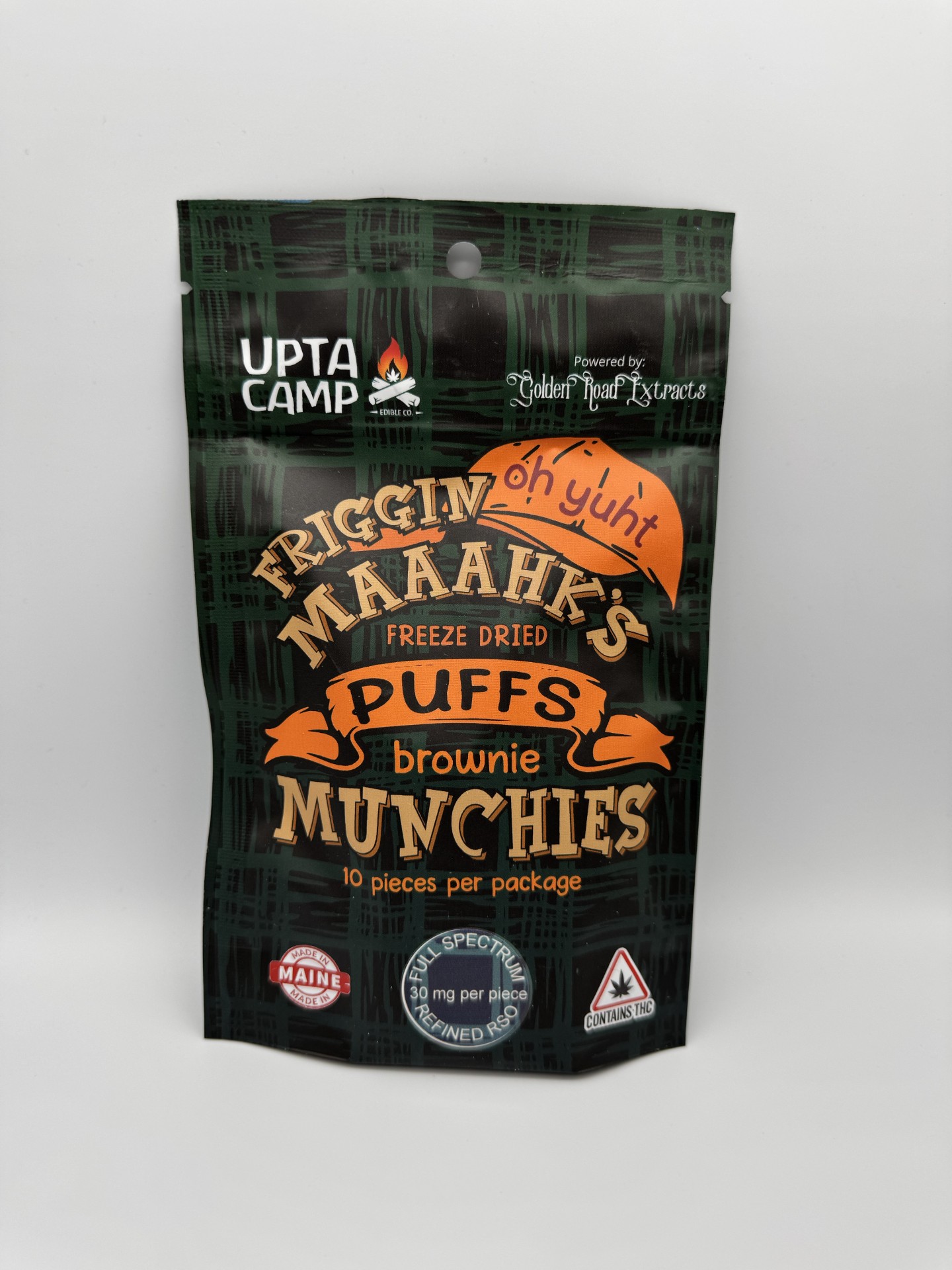 Photograph of product: Friggen Maaahk's Brownie Puffs 300mg