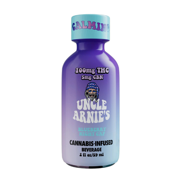 Photograph of product: Uncle Arnie's Blueberry Nightcap 2oz 100mg